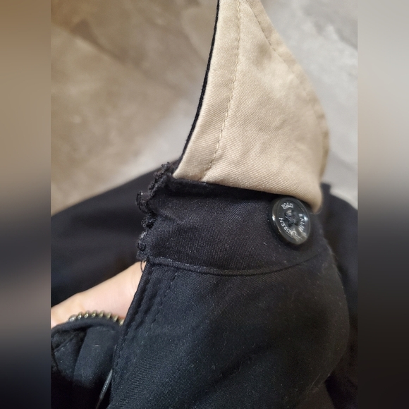 Polo Ralph Lauren Bi Swing Microfiber Windbreaker. Logo. Black. Size XL. - Picture 11 of 15